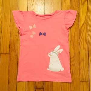 Carter’s Bunny Graphic Tee Tulle Butterflies 7